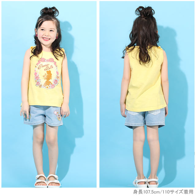 ディズニー プリンセス チュニック タンクトップ 4111K ベビードール BABYDOLL 子供服 ベビー キッズ 女の子 DISNEY★Collection