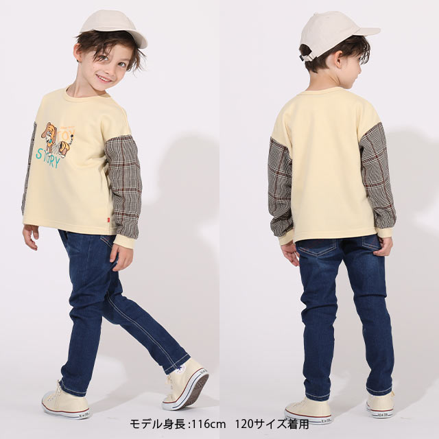 【S50 ウィンター】 ディズニー ラクガキ トレーナー 5581K ベビードール BABYDOLL 子供服 ベビー キッズ 男の子 女の子 DISNEY★Collection