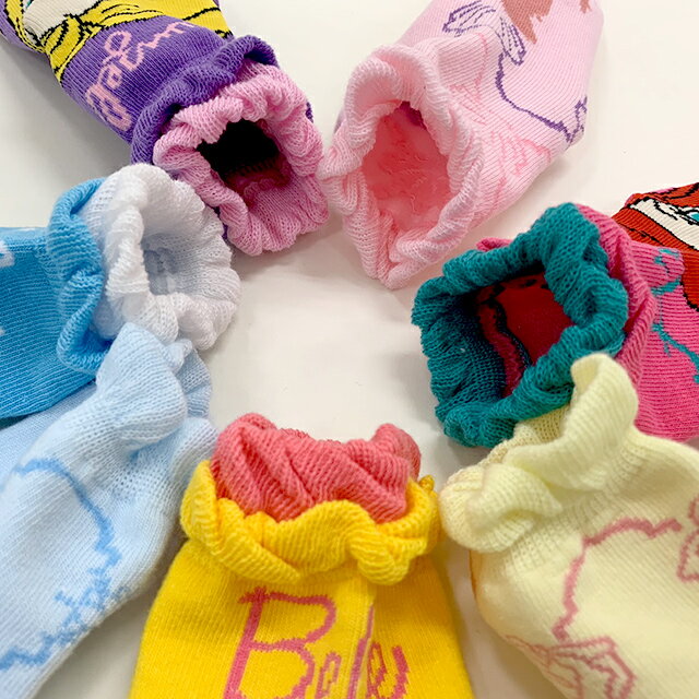 NEW ディズニー プリンセス クルーソックス セット 8497 3足セット 13-16cm滑り止...