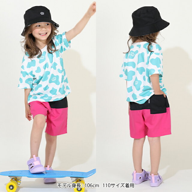 【アウトレットSALE】 【軽量・速乾】 バイカラー ストレッチ ハーフパンツ 9522K ...