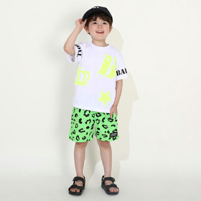 【10％OFF アウトレットSALE】 親子お揃い ランダム サガラ Tシャツ 0491K 綿100％...