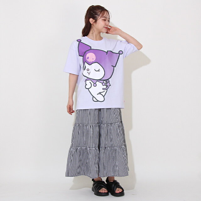 最大1500円OFFクーポン対象★6/30一部再販 【20％OFF SALE】 親子お揃い サンリオ BIGフェイス Tシャツ 0613A 綿100％ ベビードール BABYDOLL 大人 ユニセックス 男女兼用 レディース ハローキティ クロミ マイメロディ シナモロール グッズ 通販限定 アウトレットセール starvations-10048320 BABYDOLL サンプル画像3