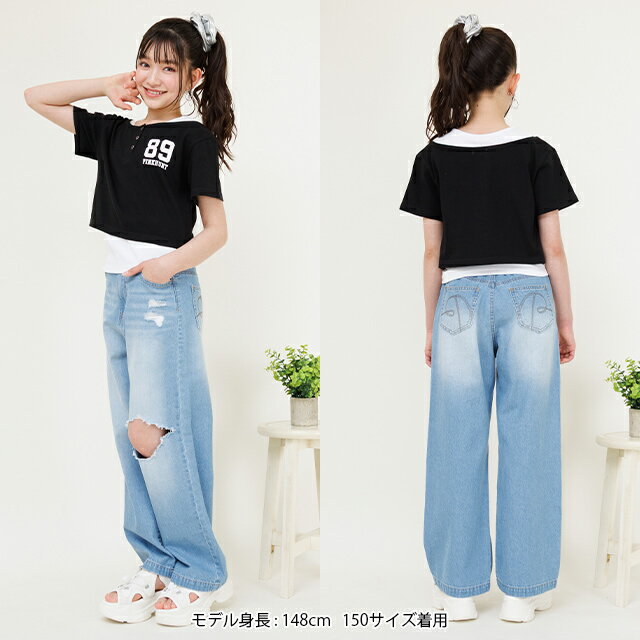 5/27まで 【60％OFF SALE】 PINKHUNT タンクレイヤード風 Tシャツ 0691K 2点セット...