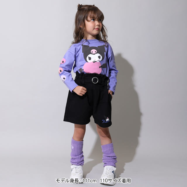 5/8一部再販 【50％OFF SALE】 親子お揃い サンリオ 発泡キャラクター ロンT 1040K...