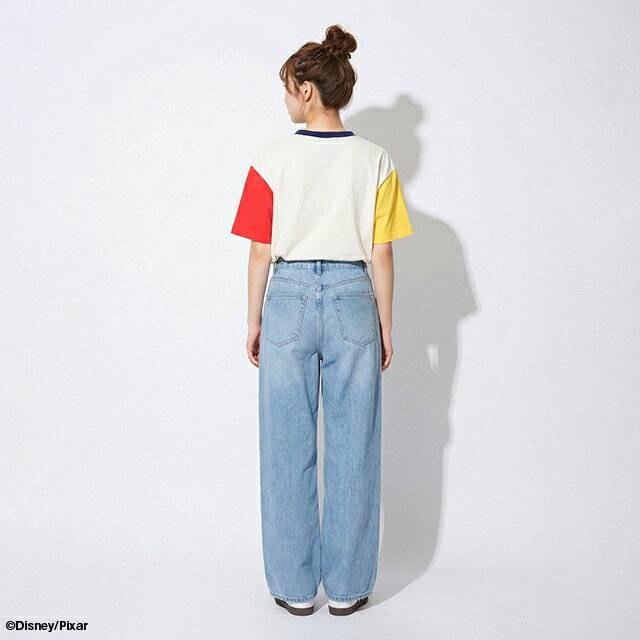 NEW 親子お揃い ディズニー トイ・ストーリー クレイジー袖 Tシャツ 1274A 綿100％...