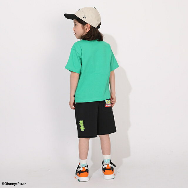 NEW ディズニー トイ・ストーリー 刺繍ロゴ Tシャツ 1275K 綿100％ ベビードール B...