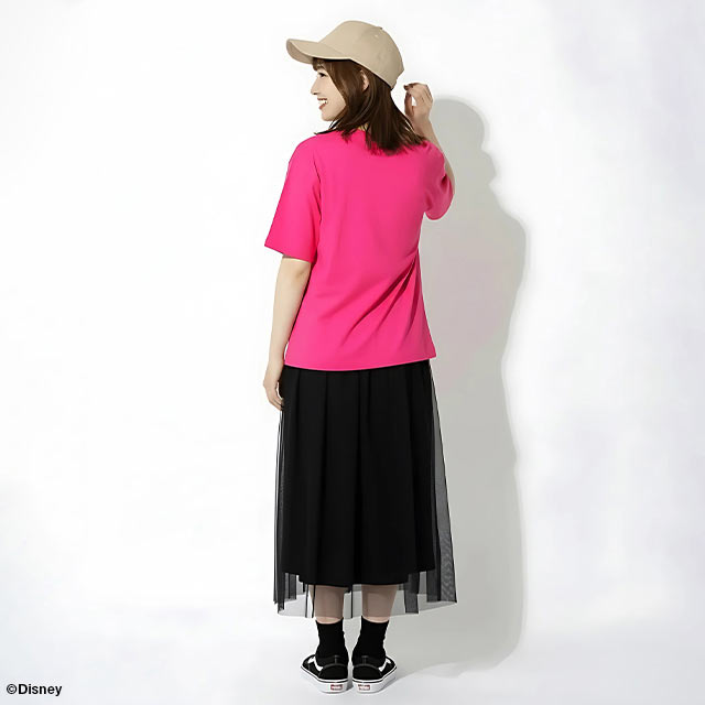 NEW 通販限定 親子お揃い ディズニー BIGフェイス Tシャツ 1329A 綿100％ ベビード...