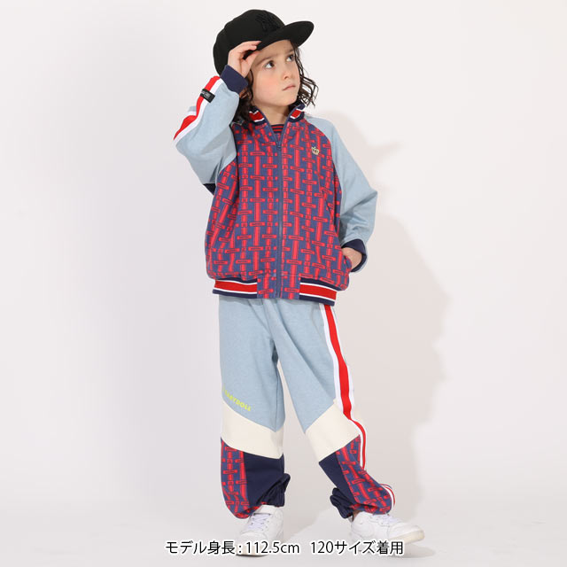 4/20まで 【50％OFF SALE】 モノグラムジャケット 1381K （ボトムス別売） ベビードール BABYDOLL 子供服 ベビー キッズ 男の子 女の子 セール 2