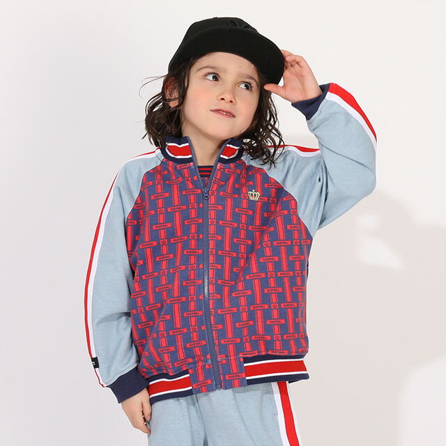 4/20まで 【50％OFF SALE】 モノグラムジャケット 1381K （ボトムス別売） ベビードール BABYDOLL 子供服 ベビー キッズ 男の子 女の子 セール 3