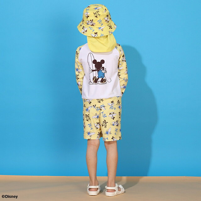 【S30】 ディズニー ミッキー 水着 ハーフパンツ 1477K (トップス別売り) UVカット...