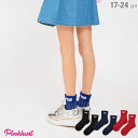 PINKHUNT ピンクハント 透け ストライプ ソックス 2134 子供服 雑貨 靴下 キッズ ジュニア 女の子 小学生 中学生 おしゃれ かわいい PH