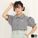 5/16 13:59まで 【52%OFF SALE】 通販限定 パフ袖前ぼたん ブラウス シャツ 8179K Cuugal 掲載 子供服 キッズ ジュニア 女の...
