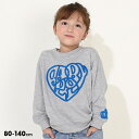 【20%OFF SALE】 ロゴモチーフ トレーナー 0094K ベビードール BABYDOLL 子供服 ベビー キッズ 男の子 女の子 サガラ刺繍 セール