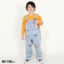 NEW ディズニー ランダムキャラクター デニムサロペット 0294K ベビードール BABYDOLL 子供服 ベビー キッズ 男の子 女の子 DISNEY★C...