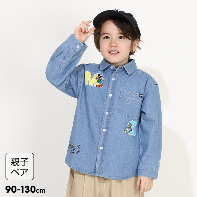 楽天市場】デニムシャツ ミッキーの通販 楽天市場】デニムシャツ ミッキーの通販