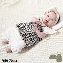\最大1000円OFFクーポン配布中/3/14NEW アニマル柄 半袖 2WAYオール 0333B 綿100% ベビードール BABYDOLL 子供服 ベビー ...