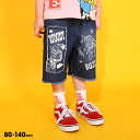 NEW ディズニー トイストーリー クラッシュデニムハーフパンツ 0393K ベビードール BABYDOLL 子供服 ベビー キッズ 男の子 女の子 DISNE...