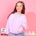 【40%OFF クリアランスSALE】 UVカット パーカー 0508K 綿100% ベビードール BABYDOLL 子供服 ベビー キッズ 女の子 セール