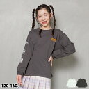 4/17 19時〜 【40%OFF スプリングSALE】 袖プリント ビッグシルエット ロンT 0528K キッズ ジュニア 女の子 PH PINKHUNT ピ...