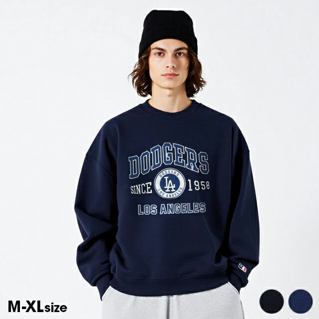 12/1まで【20％OFF SALE】 MLB デザインロゴ トレーナー 1550A ベビードール BABYDOLL 大人 ユニセック..