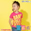 【50%OFF アウトレットSALE】ロゴ メッセージ Tシャツ 2393K ベビードール BABYDOLL 子供服 ベビー キッズ 男の子 女の子
