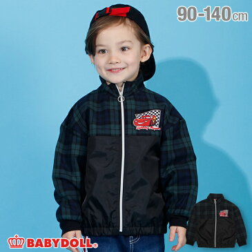 【S30 ウィンター】ディズニー チェック 切替 トラック ジャケット 3558K ベビードール BABYDOLL 子供服 ベビー キッズ 男の子 女の子 コスチューム コスプレ DISNEY★Collection