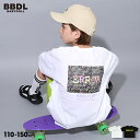 \最大1500円OFFクーポン配布中/【50%OFF アウトレットSALE】 BBDL(ビー・ビー・ディー・エル) バックプリント Tシャツ 5216K ベビードール BABYDOLL 子供服 キッズ 男の子 女の子 セール