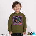 【S50】 ディズニー 3Dキャラクター パーカー 5318K ベビードール BABYDOLL 子供服 ベビー キッズ 男の子 女の子 DISNEY トイストーリー カーズ