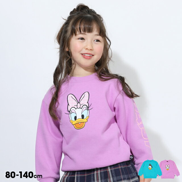 8/19 13:59まで【対象商品2点以上でクーポン対象】 【S40】 ディズニー 千鳥貼付け トレーナー 7340K ベビードール BABYDOLL 子供服 ベビー キッズ 男の子 女の子 DISNEY★Collectionのサムネイル