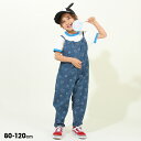 NEW ディズニー 総柄 サロペット 8023K ベビードール BABYDOLL 子供服 ベビー キッズ 男の子 女の子 DISNEY★Collection