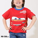 ＼最大1000円OFFクーポン配布中／5/1 13:59まで 【GWフェア S20】 ディズニー カーズ BIGフェイス Tシャツ 9188K ベビードール BABYDOLL 子供服 ベビー キッズ 男の子 女の子 DISNEY★Collection