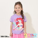 NEW ディズニー プリンセス パフスリーブ Tシャツ 9283K ベビードール BABYDOLL ベビー キッズ 女の子 DISNEY★Collection アリエル ラプンツェル ベル エルサ