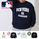 【20%OFF アウトレットSALE】 MLB メジャーリーグベースボール ワッペンロゴトレーナー 9598A ベビードール BABYDOLL 大人 ユニセックス 男女兼用 レディース メンズ 野球 グッズ ドジャース ヤンキース ホワイトソックス セール