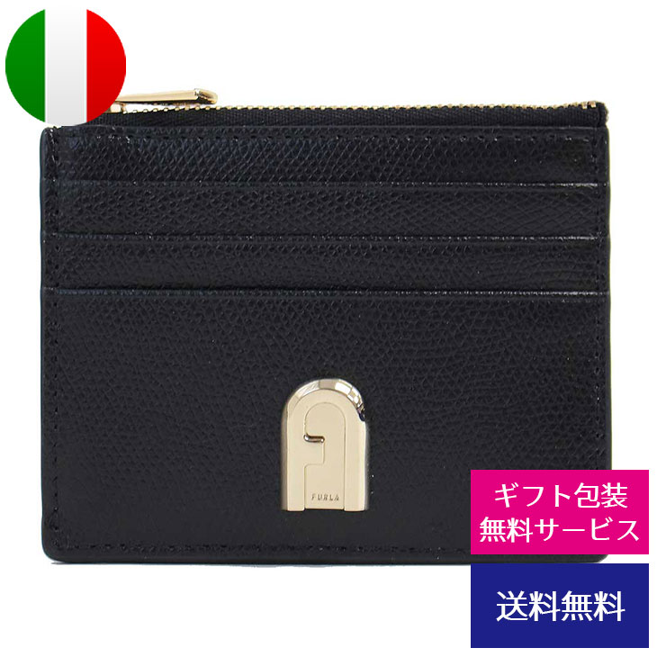 フルラ 小銭入れ レディース フルラ FURLA カードケース 小銭入れ 1927 PDF3ACO ARE000 B4L00 FURLA 1927 NERO//PDF3ACO-NERO【新品】【ブランド】プレゼント ラッピング無料 ギフト 送料無料 あす楽 父の日 母の日 誕生日