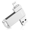 MFi認証取得」usbメモリ 1TB iPhone用 usbメモリusb iphone対応 Lightning USB iPhone用 メモリー iPad用 フラッシュドライブ usbメモリ lightningコネクタ搭載 type-c外付 容量不足解消iPhone/iPad/iPod/Win/Mac兼用 iPhone 15/14/13/12/11/X対応1TB ピンク