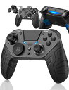 PlayStation4 ゲームグッズ 【1年保証｜送料無料】COWBOX コントローラー PS4 PS3 iphone ipad IOS13/14/15 スマホ ANDROID PC 背面 ボタン 付き 連射 連射ホールド APEX モバイル ディアブロ FF7FS ROBLOX citydunk COD マイクラ 原神 コントローラー MFI デュアルショック4 ワイヤレスコントローラー