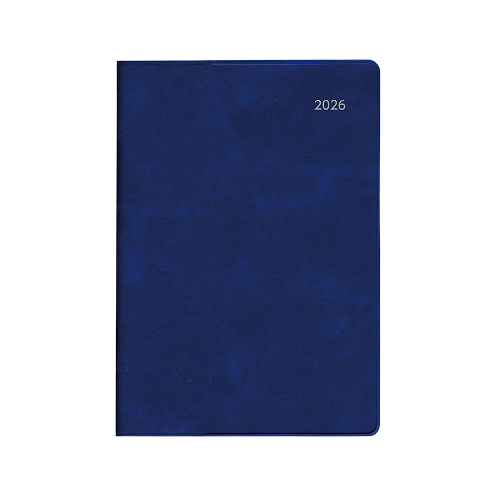 ダイゴー 2026 アポイント 文字大 A6 1Mブロック ネイビー E8325 A6 マンスリー 2025年12月〜2027年1月