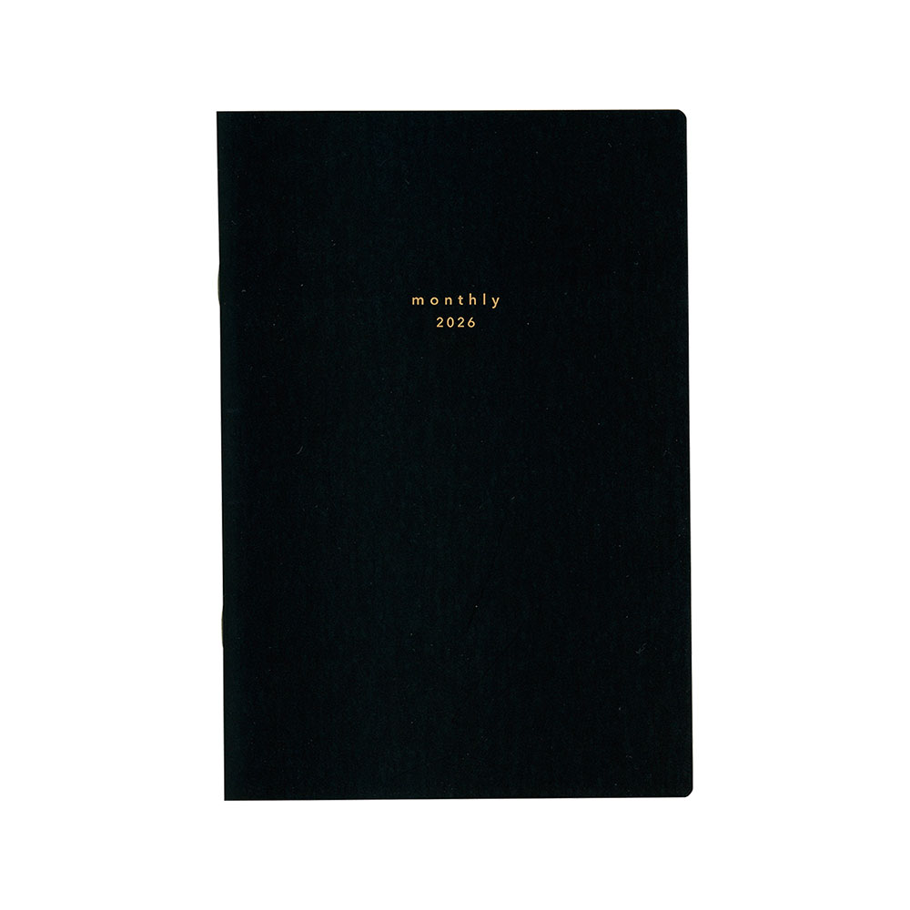 ダイゴー 2026 isshoni.マンスリー B6 ブラック E8032 B6 マンスリー 2025年12月〜2027年1月