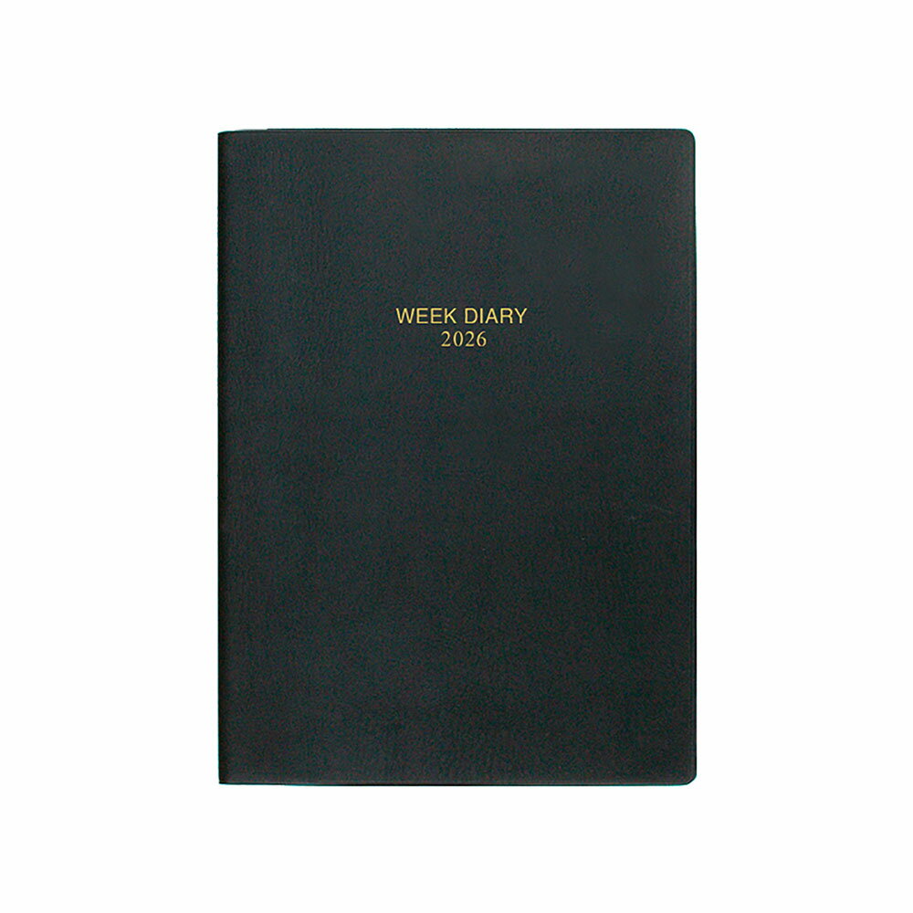 コレクト 2026 ウィークダイアリー B5 D-43 1週間＋横罫 ウィークリー 週間 レフト 2026年1月〜2026年12月