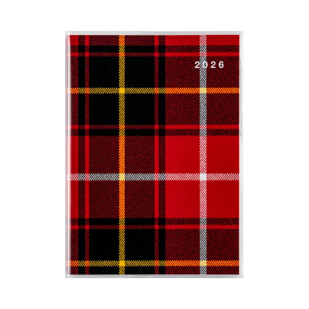 高橋書店 メルクレール4 [404] A6 見開き1か月 2025年 12月始まり マンスリー 月間 2026