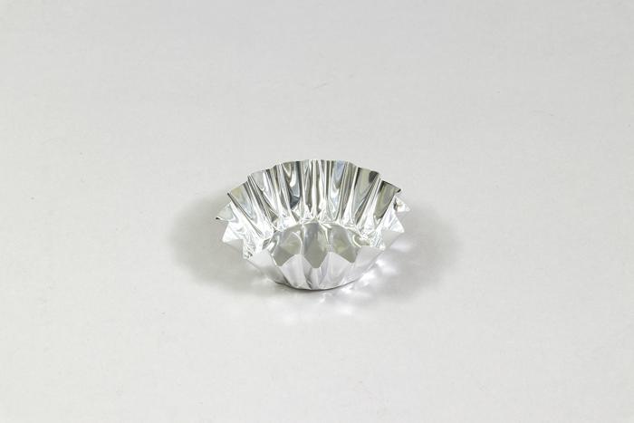 タルト用アルミカップ(50個入) 13834 アルミカップ タルト型 使い捨て 業務用 製菓用品 お菓子作り 50個セット ミニタルト型 焼型 アルミ容器