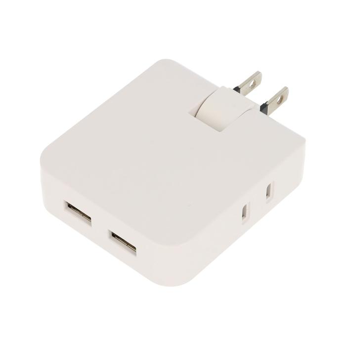 USBポート付コンセントタップ 77639 USBポート付延長コード USBポート 延長コード コード USB 充電器 コンセント アイフォン iphone 電源タップ 電源コード 延長タップ