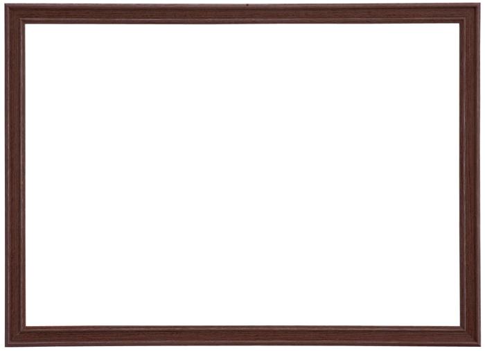 みんなの画用紙額　画用紙四ツ切判ブラウン 192378 画用紙額縁 四切 ブラウン額縁 絵画額縁 作品展示 画材 額縁