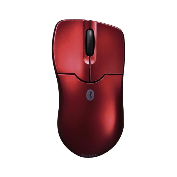 サンワサプライ Bluetooth ブルーLEDマウス MA-BTBL27R(462)
