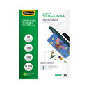 フェローズ ラミフィルム100ミク長辺綴100枚A4 5848101
