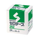 積水化学 セロテープ#252N箱入24mmx35m C10BX64 24*35 ハコイリ