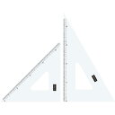 マービー 三角定規 30cmX3mm 目盛り付き
