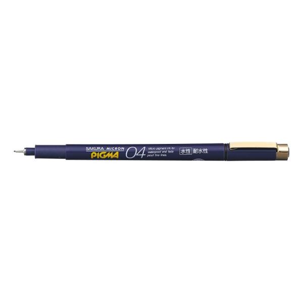 サクラクレパス ピグマ 耐水耐光性顔料インク04 黒