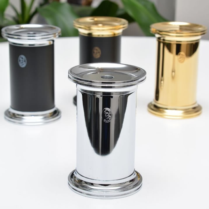 【EL Casco エルカスコ】 鉛筆削り ペンシルシャープナー M-435CT クローム