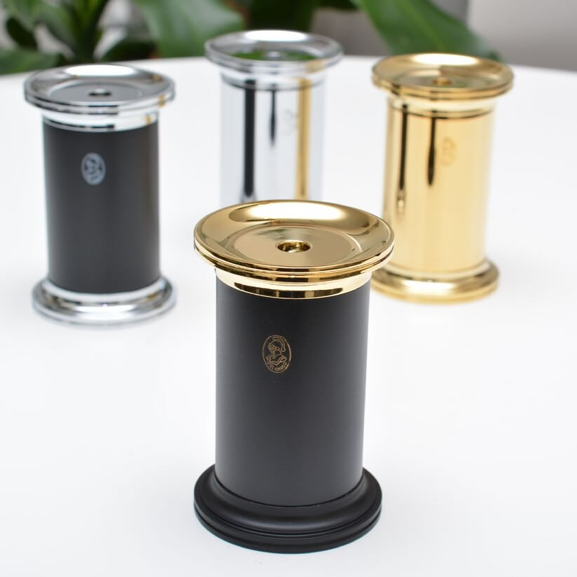 【EL Casco エルカスコ】 鉛筆削り ペンシルシャープナー M-435LN ゴールド&ブラック